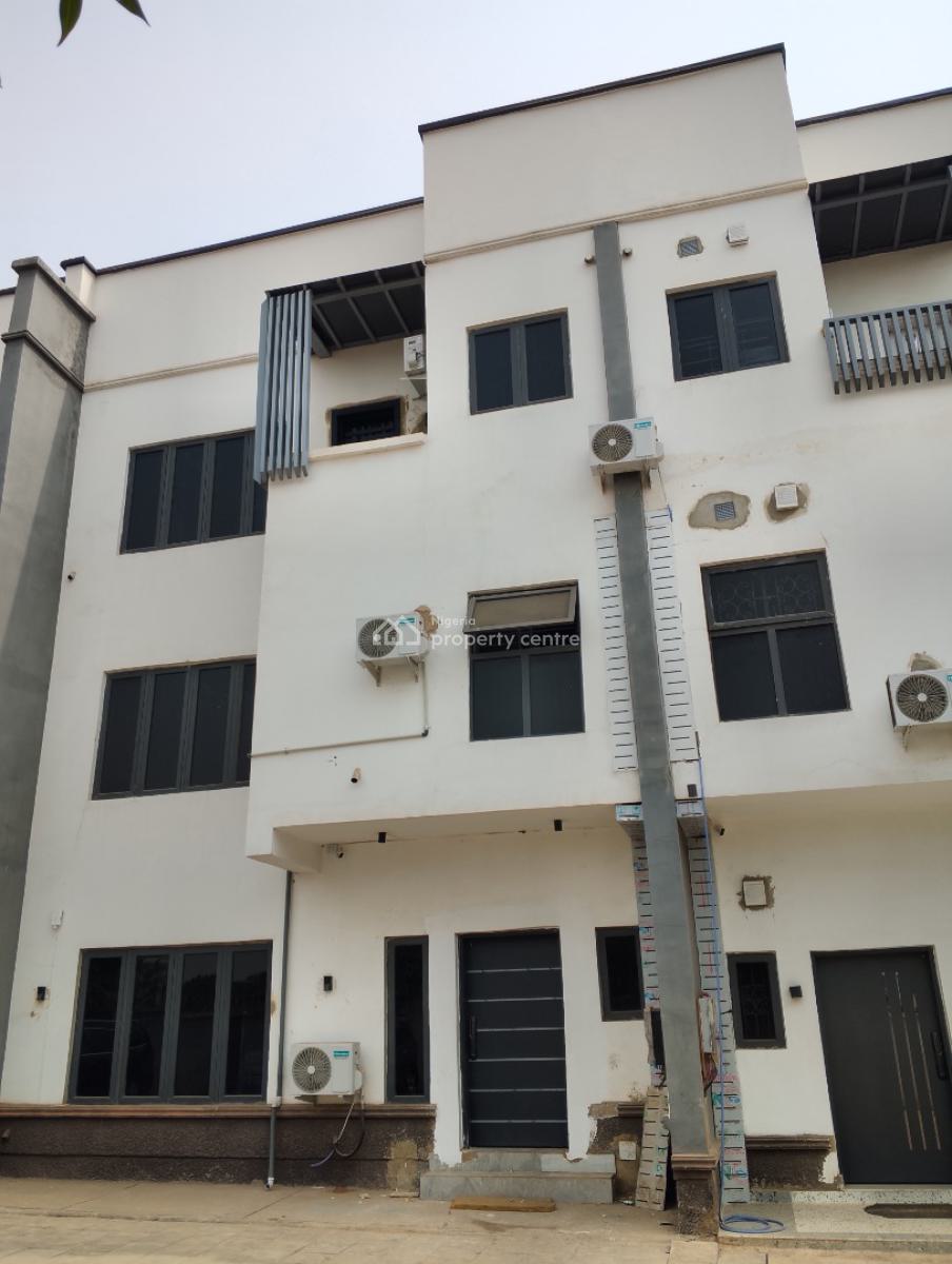 4 Bedrooms Terraced Duplex with a Bq, By Dunamis Auditorium, Area 1, Garki, Abuja, Terraced Duplex for Rent