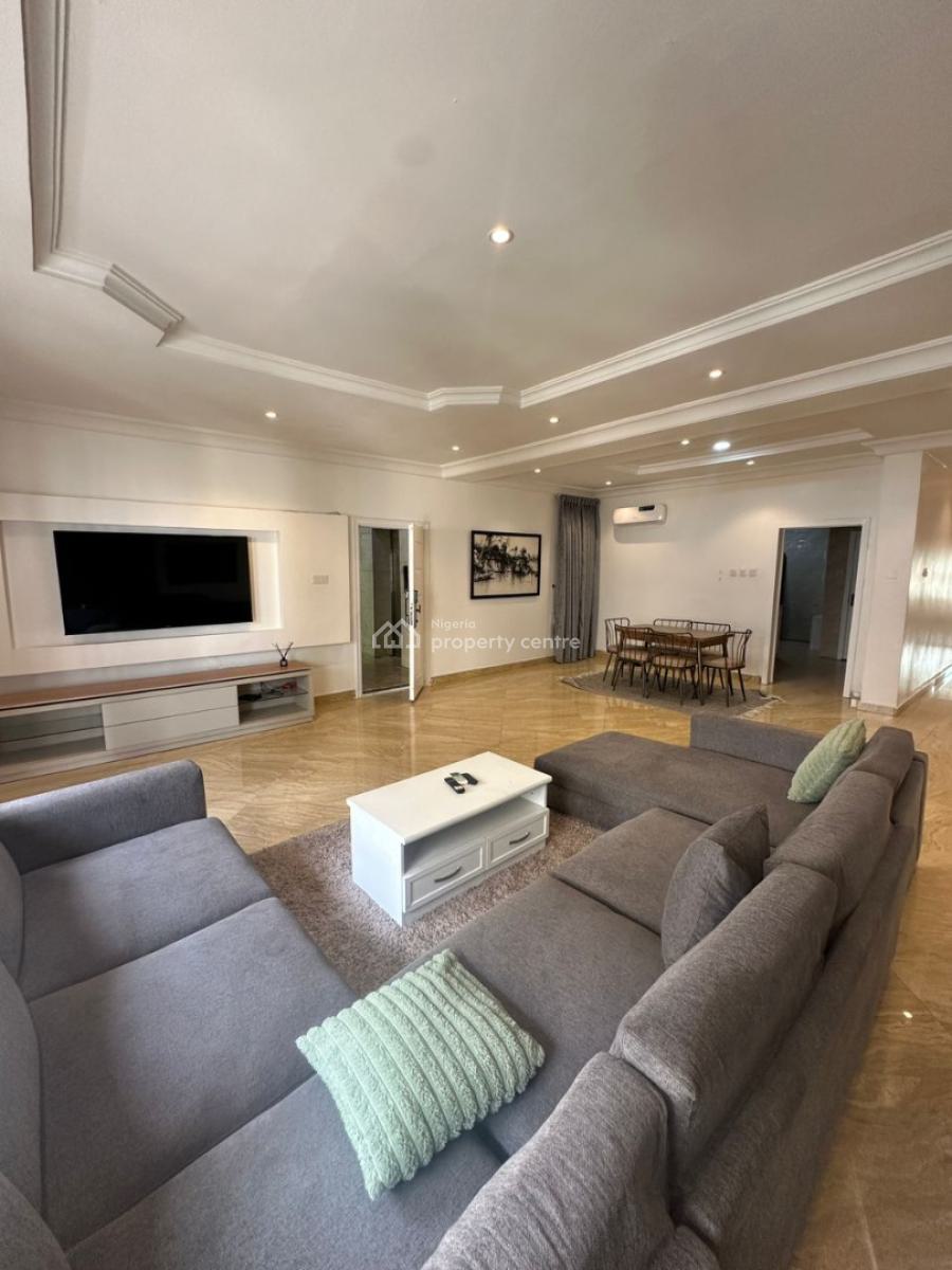 Tastefully Furnished 3-bedroom Apartment with Swimming Pool, Parkview, Ikoyi, Lagos, Flat / Apartment for Rent