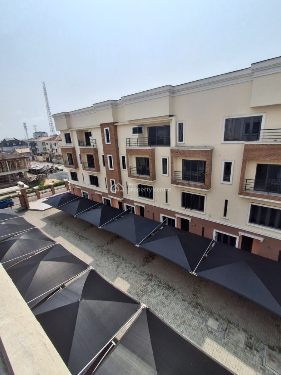 Brand New Fully Serviced & Spacious 4 Bedroom Terrace, Off Hakeem Dickson, Lekki Phase 1, Lekki, Lagos, Terraced Duplex for Rent