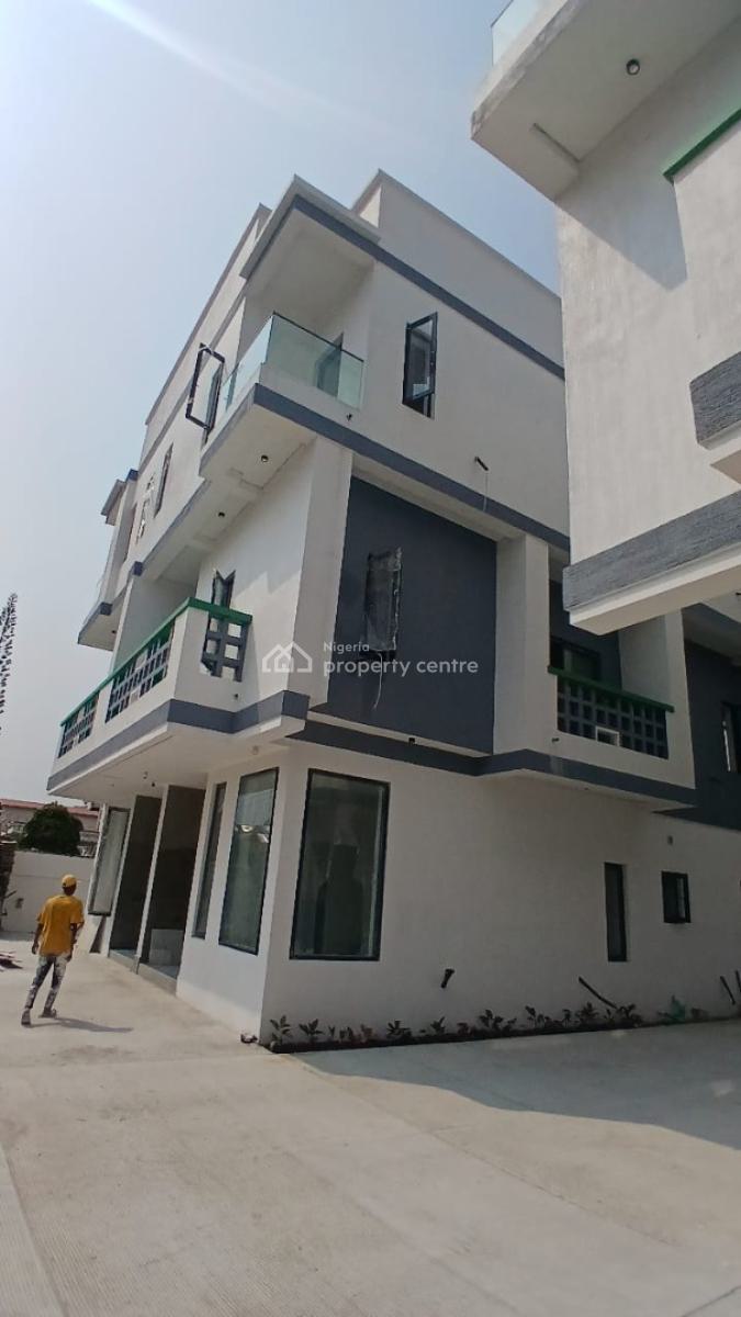 Luxury Newly Built 4 Bedroom Semi Detached House with Bq in, Off Admiralty Way, Lekki Phase 1, Lekki, Lagos, Semi-detached Duplex for Sale
