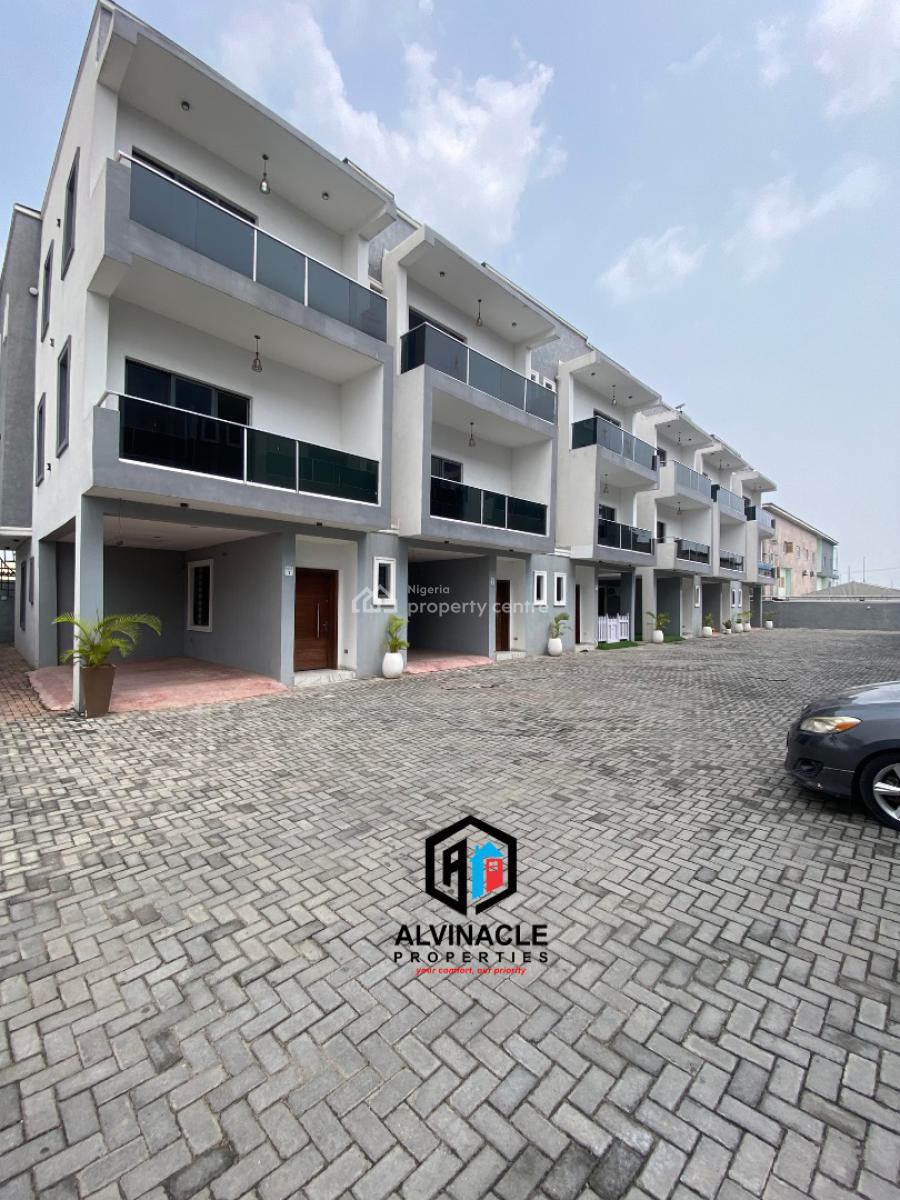 Well Fitted 4 Bedroom Terrace Duplex, Ikate, Lekki, Lagos, Terraced Bungalow for Sale