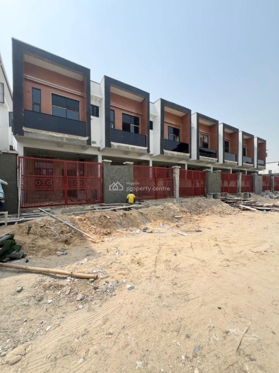 Luxury Brand New 3 Bedroom Terrace Duplex Self Compound, Abraham Adesanya, Ajah, Lagos, Terraced Duplex for Sale