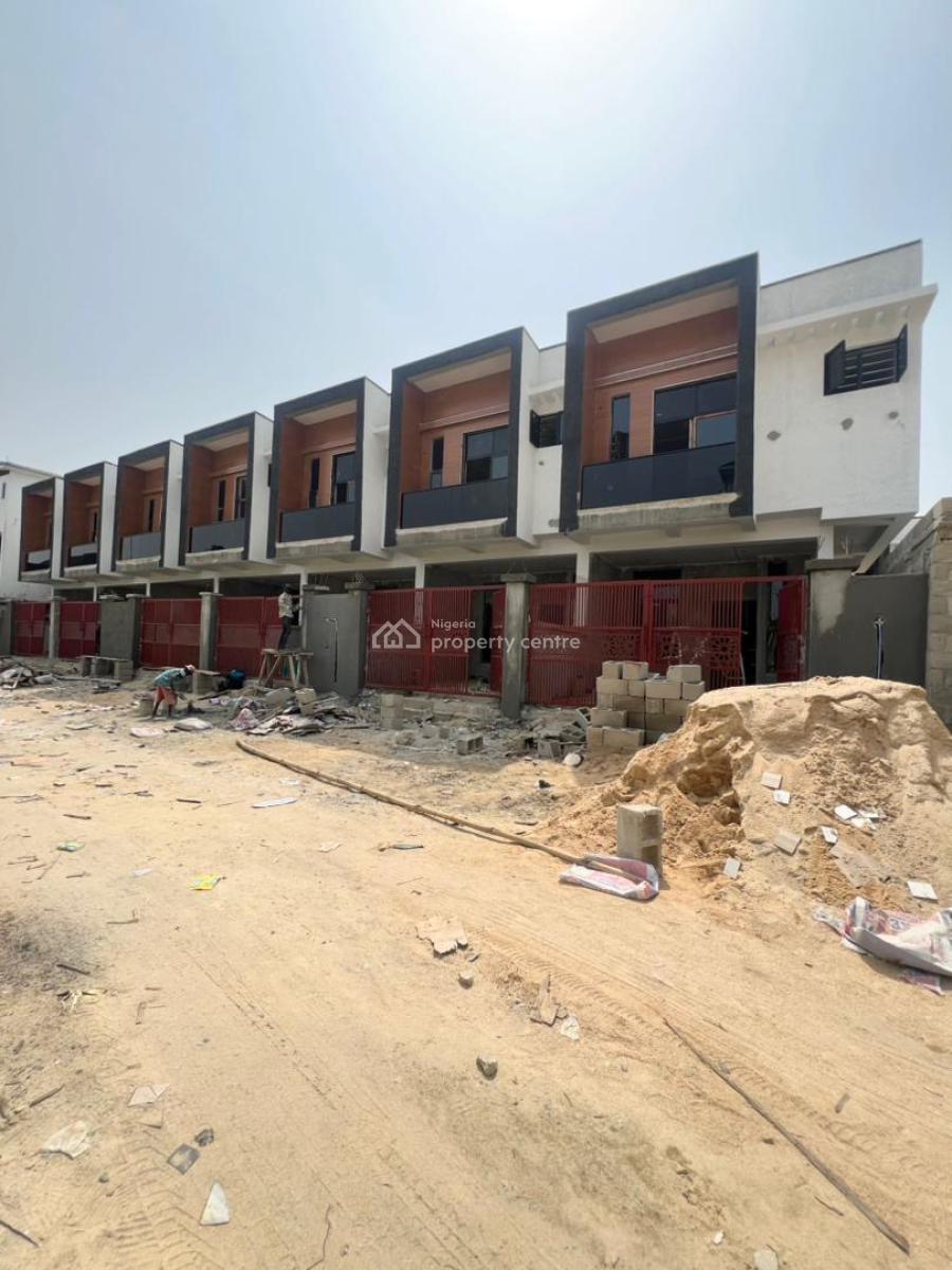 Luxury Brand New 3 Bedroom Terrace Duplex Self Compound, Abraham Adesanya, Ajah, Lagos, Terraced Duplex for Sale