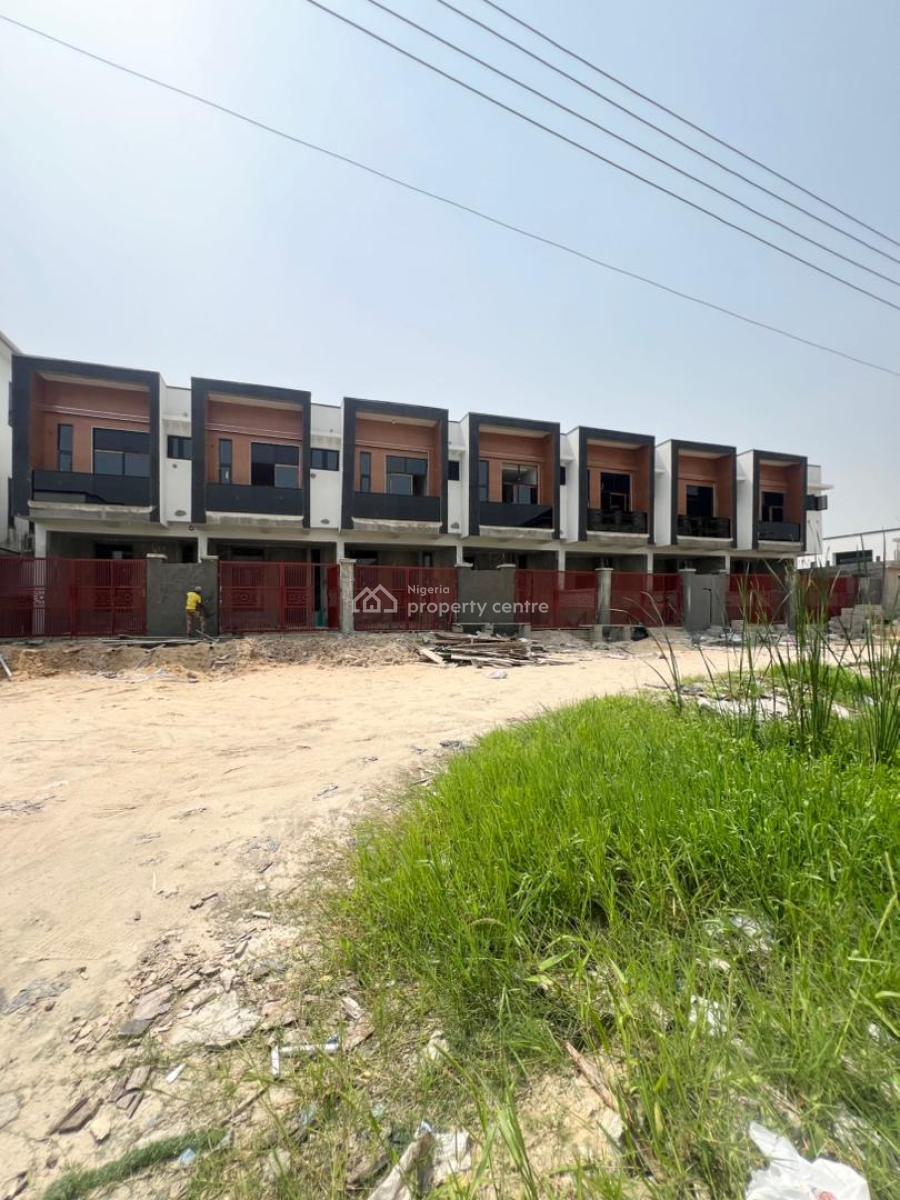 Luxury Brand New 3 Bedroom Terrace Duplex Self Compound, Abraham Adesanya, Ajah, Lagos, Terraced Duplex for Sale