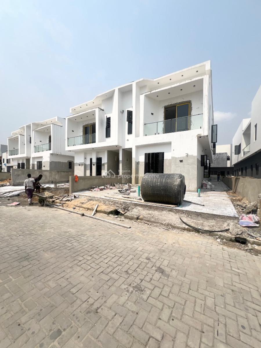 Fully Serviced Brand New 4 Bedroom Semi Detached Duplex, Abraham Adesanya, Ajah, Lagos, Semi-detached Duplex for Sale