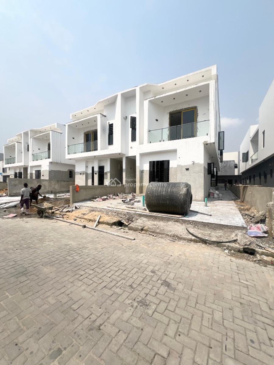 Fully Serviced Brand New 4 Bedroom Semi Detached Duplex, Abraham Adesanya, Ajah, Lagos, Semi-detached Duplex for Sale