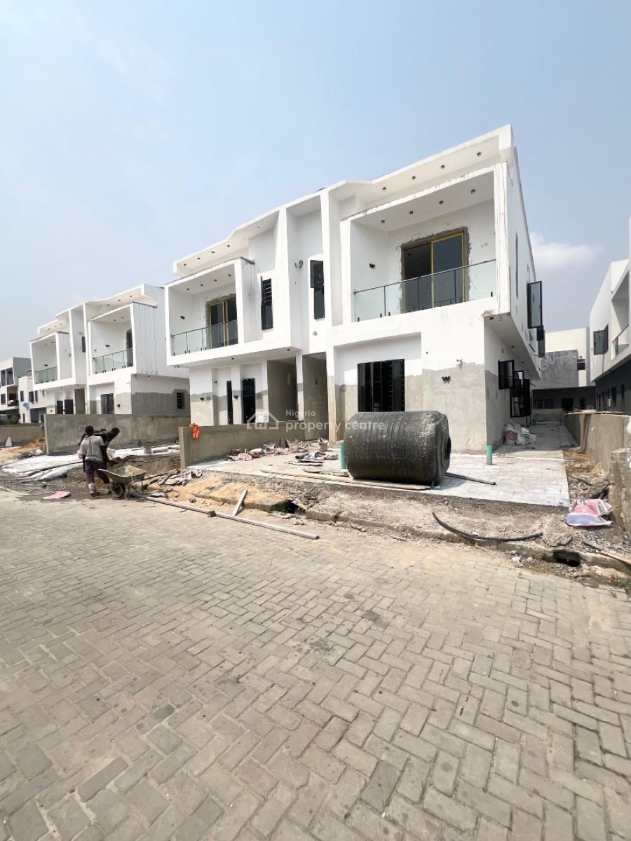 Fully Serviced Brand New 4 Bedroom Semi Detached Duplex, Abraham Adesanya, Ajah, Lagos, Semi-detached Duplex for Sale