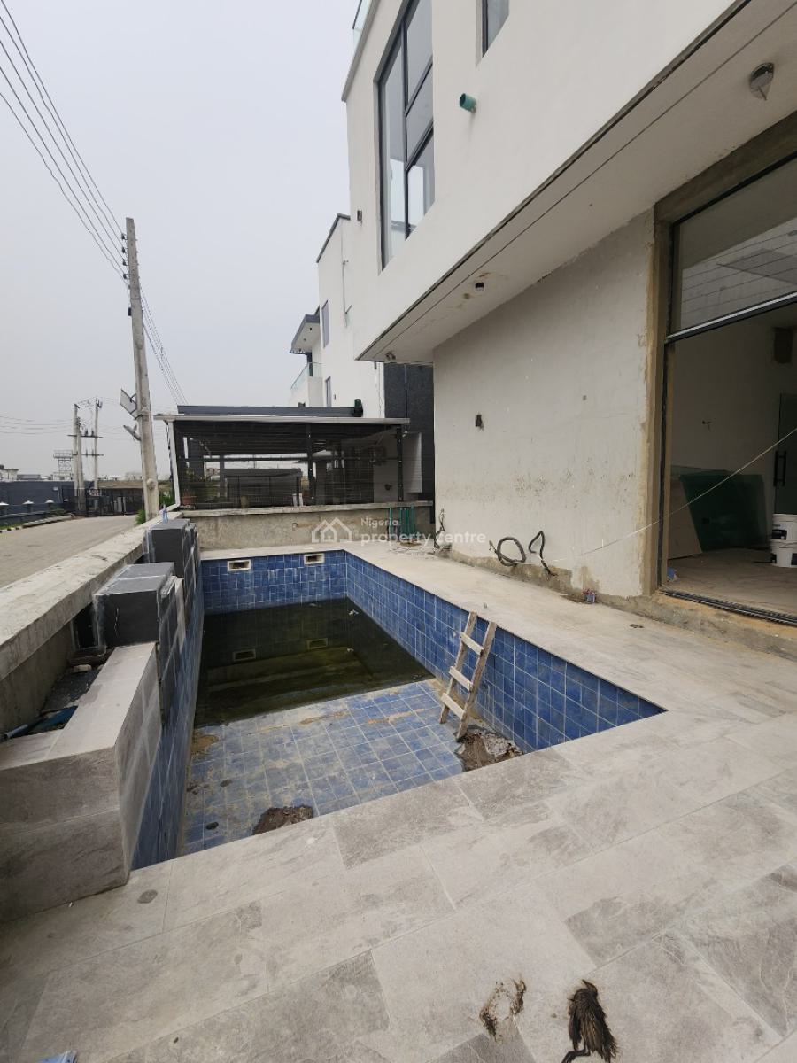 Luxury 5 Bedroom Detached Duplex with Bq & Pool, Osapa, Lekki, Lagos, Detached Duplex for Sale