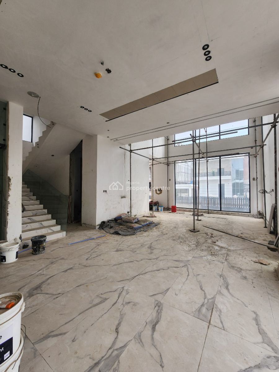 Luxury 5 Bedroom Detached Duplex with Bq & Pool, Osapa, Lekki, Lagos, Detached Duplex for Sale