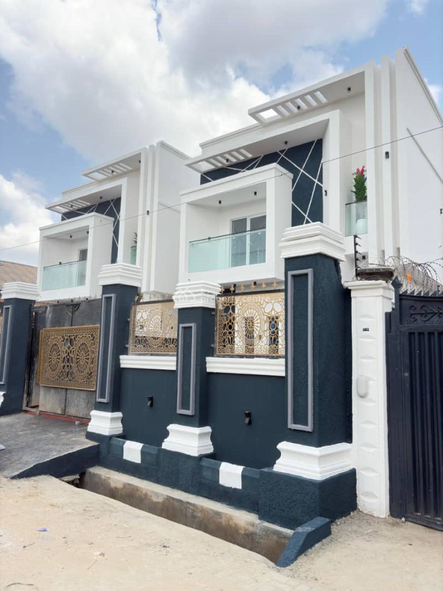 Luxury 5 Bedroom Duplex with 2 Rooms Self Contained Bq in an Estate, in an Estate, New Oko-oba, Agege, Lagos, Detached Duplex for Sale