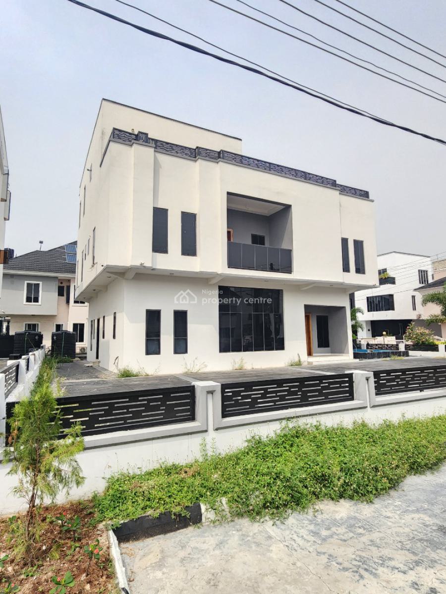 Luxury 5 Bedroom Detached Duplex with Bq, Pool, Rooftop Terrace, Osapa, Lekki, Lagos, Detached Duplex for Sale