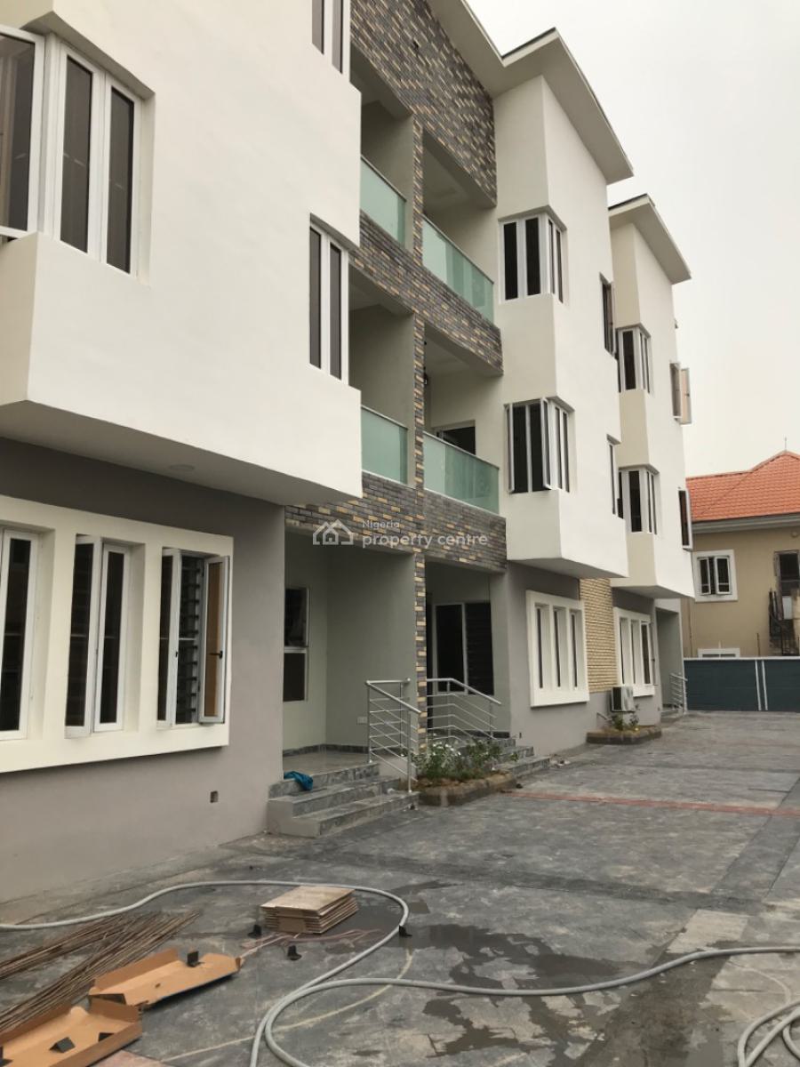 Brand New Fully Service 4 Bedroom Terrace Duplex with Bq @lekki Phase1, Off Admiralty Way, Lekki Phase 1, Lekki, Lagos, Terraced Duplex for Rent