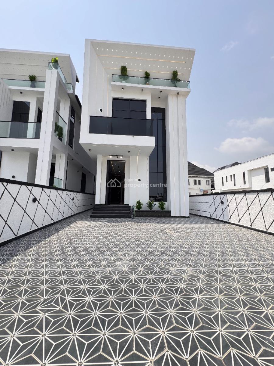 Beautiful 5bedroom Detached Duplex with Swimming Pool, Chevron, Lekki, Lagos, Detached Duplex for Sale
