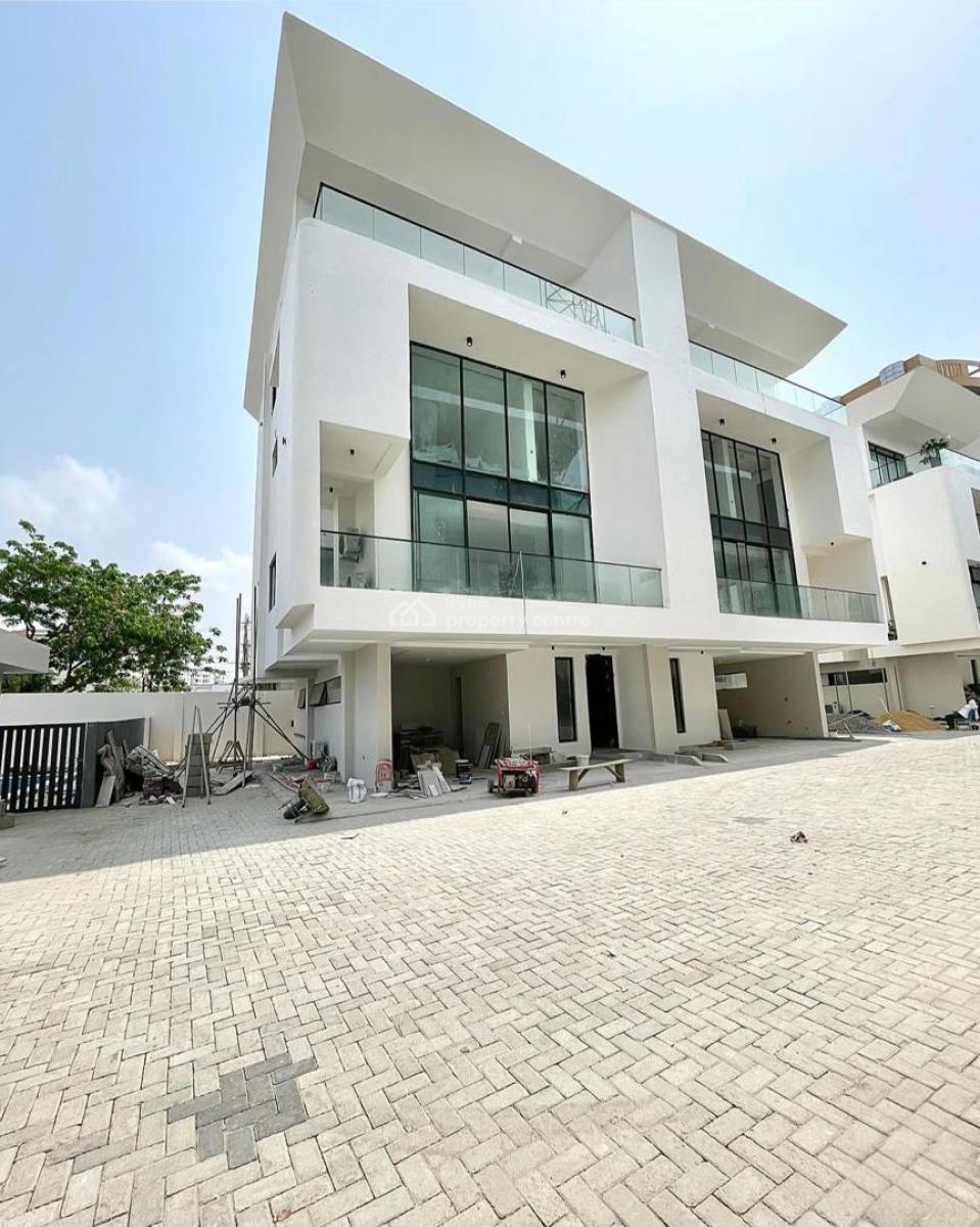 Spacious, 4 Bedroom Semi Detached Duplex with a Pool , Elevator, 2 Bq, Ikoyi, Lagos, Semi-detached Duplex for Sale