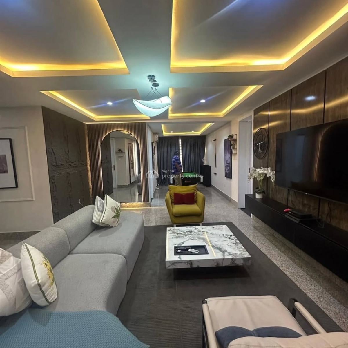 Serviced 3 Bedrooms Apartment with Bq, Lekki Phase 1, Lekki, Lagos, House for Rent