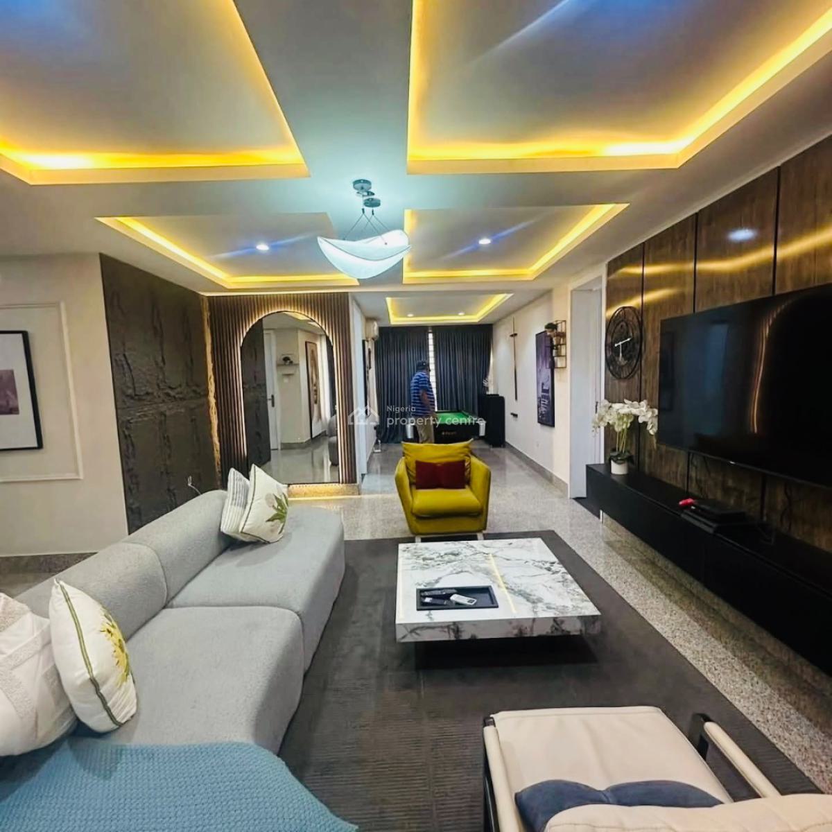 Serviced 3 Bedrooms Apartment with Bq, Lekki Phase 1, Lekki, Lagos, House for Rent