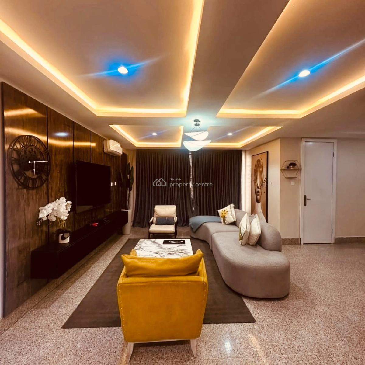 Serviced 3 Bedrooms Apartment with Bq, Lekki Phase 1, Lekki, Lagos, House for Rent