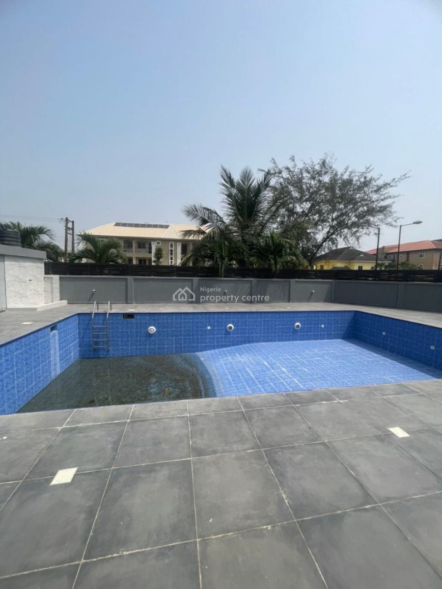 Serviced 3 Bedroom Apartment with Bq and Pool, Ikate Elegushi, Lekki, Lagos, Flat / Apartment for Rent