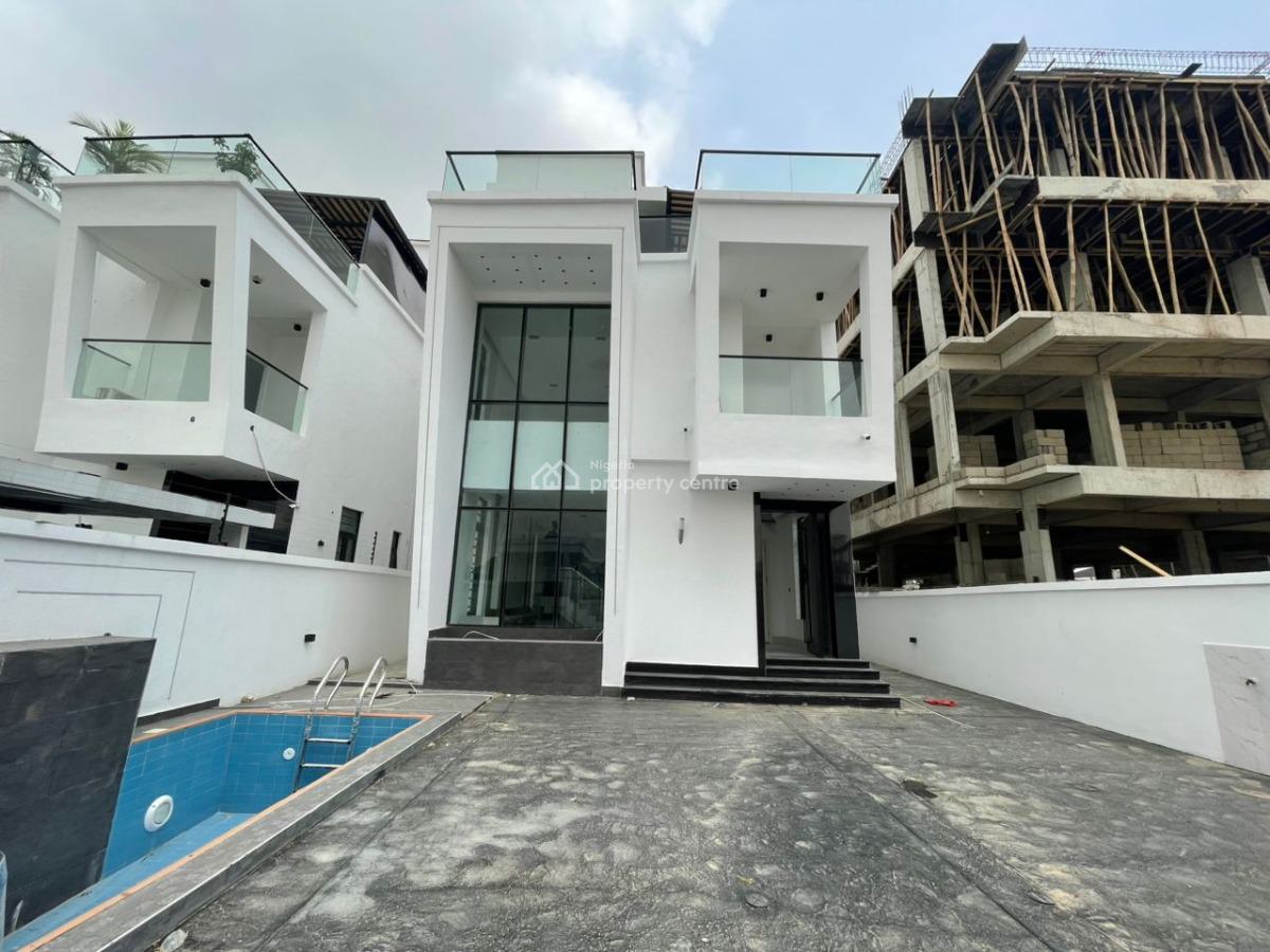 Luxury 5-bedroom Detached Duplex with Bq., Lekki Phase 1, Lekki, Lagos, Detached Duplex for Sale
