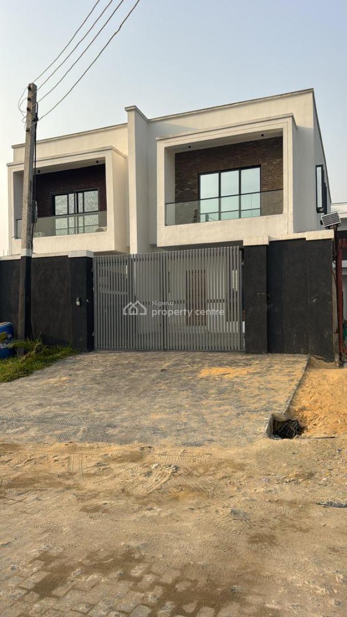 Self Serviced  4  Bedroom Semi-detached Duplex, Abraham Adesanya, Ajah, Lagos, Semi-detached Duplex for Sale