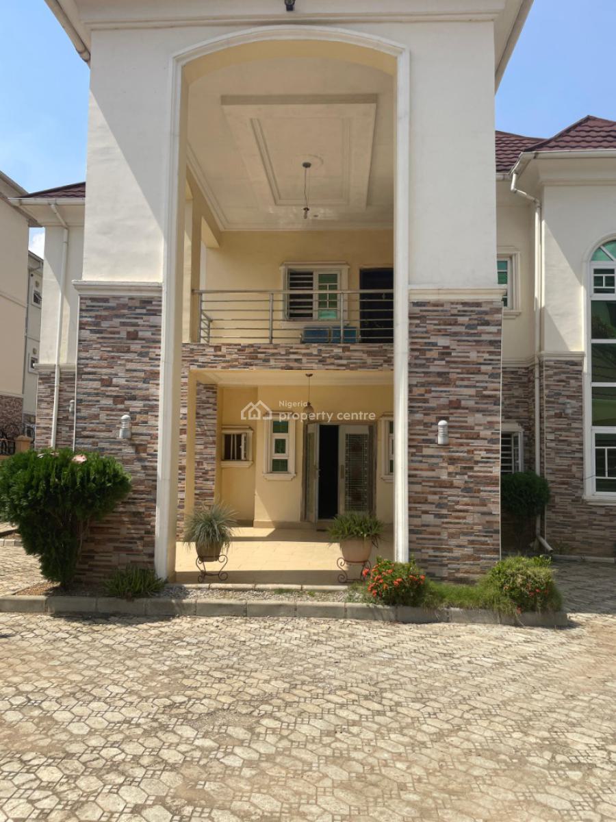 Massive 5 Bedroom Fully Detached Duplex with Bq, Katampe Main Behind Aso Radio, Katampe, Abuja, Detached Duplex for Rent