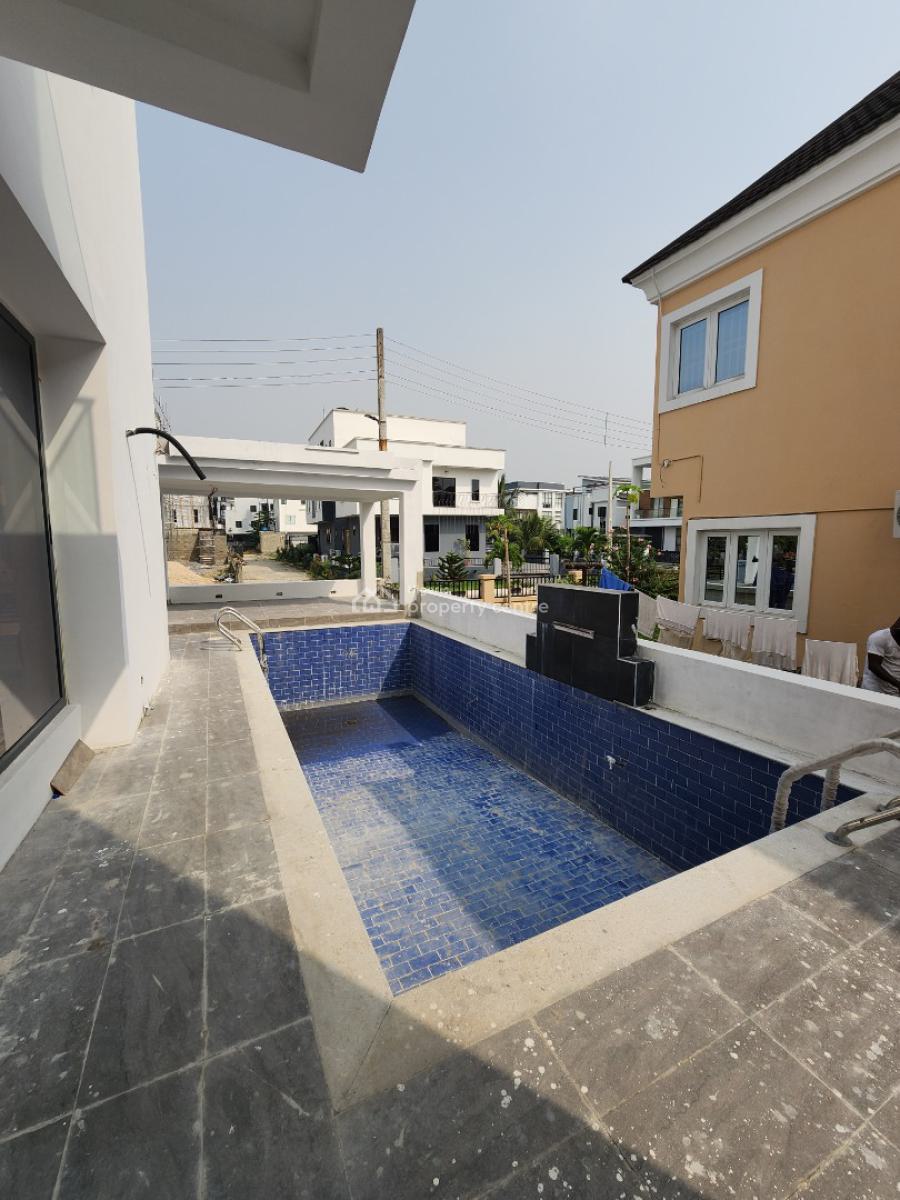 Gigantic 5 Bedroom Detaxhed Duplex with Bq, Gym. Pool, Cinema, Osapa, Lekki, Lagos, House for Sale