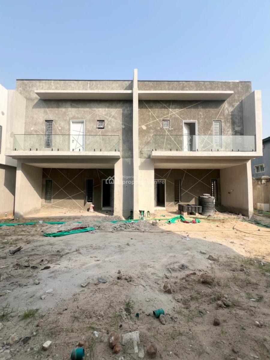 Luxury Contemporary Brand New 4 Bedroom Duplex, Ajah, Lagos, Semi-detached Duplex for Sale