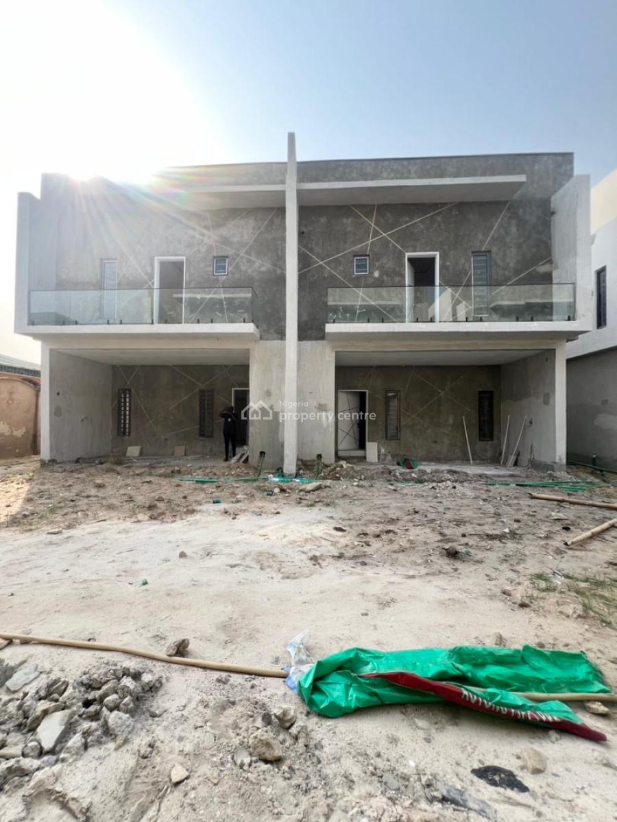 Luxury Contemporary Brand New 4 Bedroom Duplex, Ajah, Lagos, Semi-detached Duplex for Sale