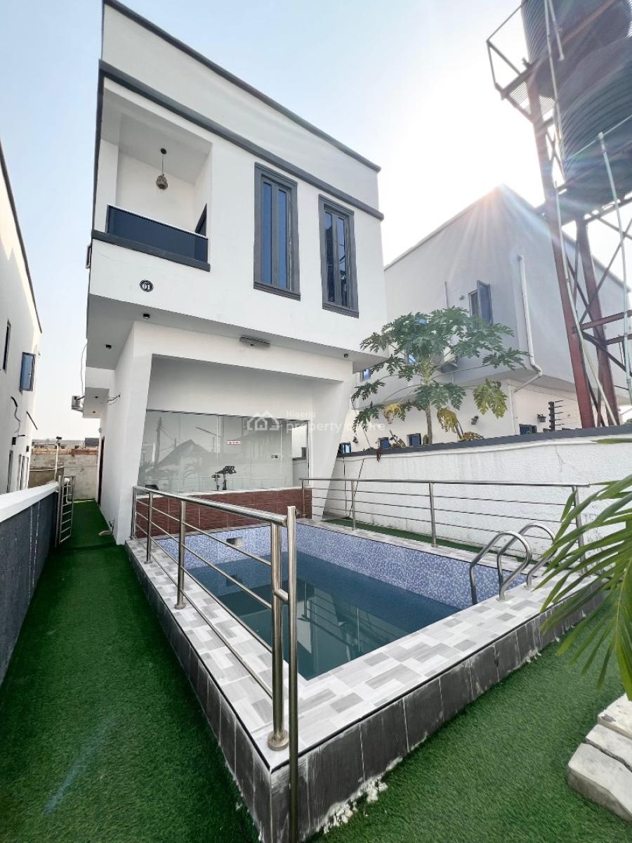 Brand New Spacious 4 Bedroom Terrace Duplex, Abraham Adesanya, Ajah, Lagos, Terraced Duplex for Sale