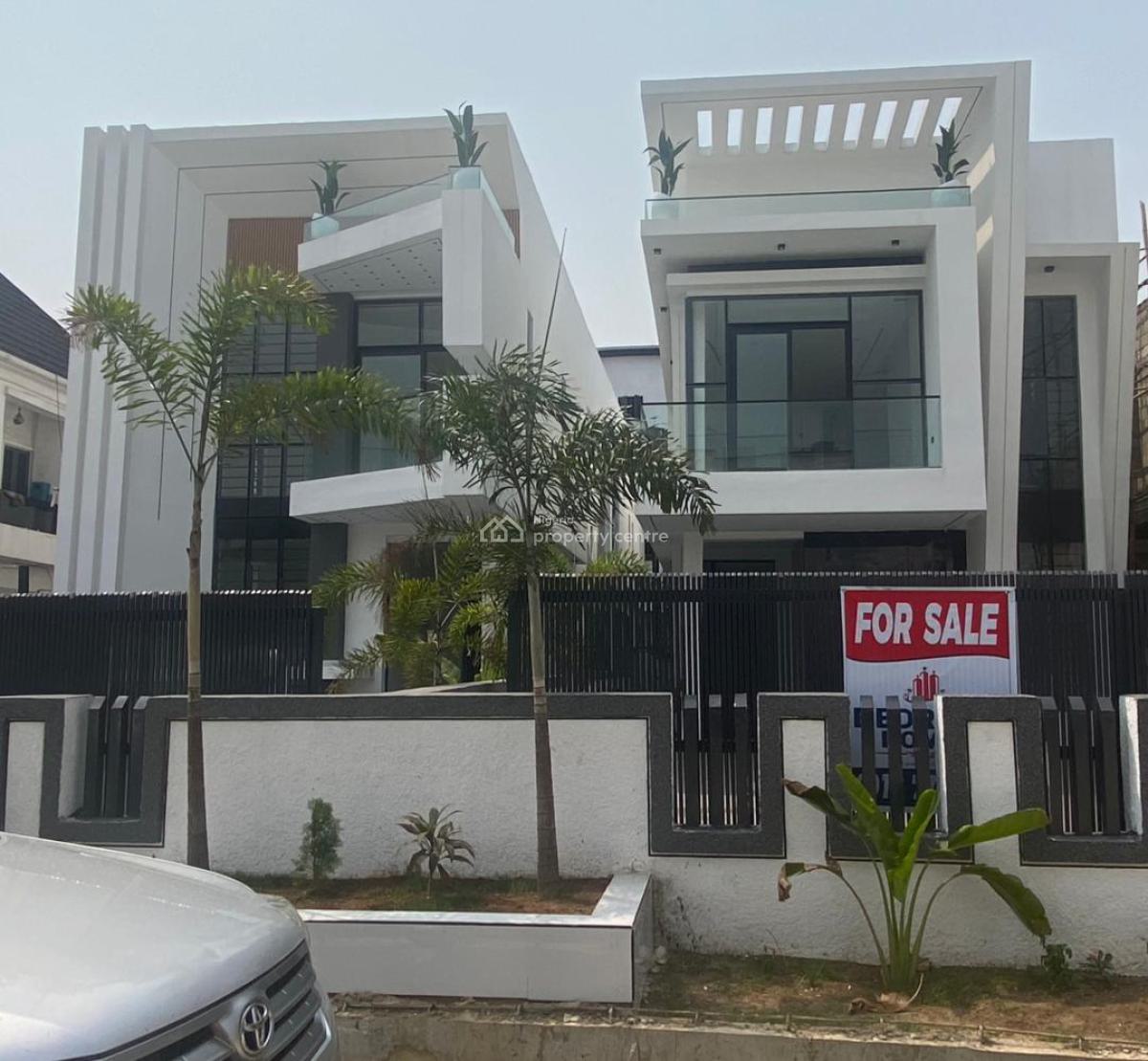 5 Bedroom Detached Duplex, Chevron, Lekki, Lagos, Detached Duplex for Sale