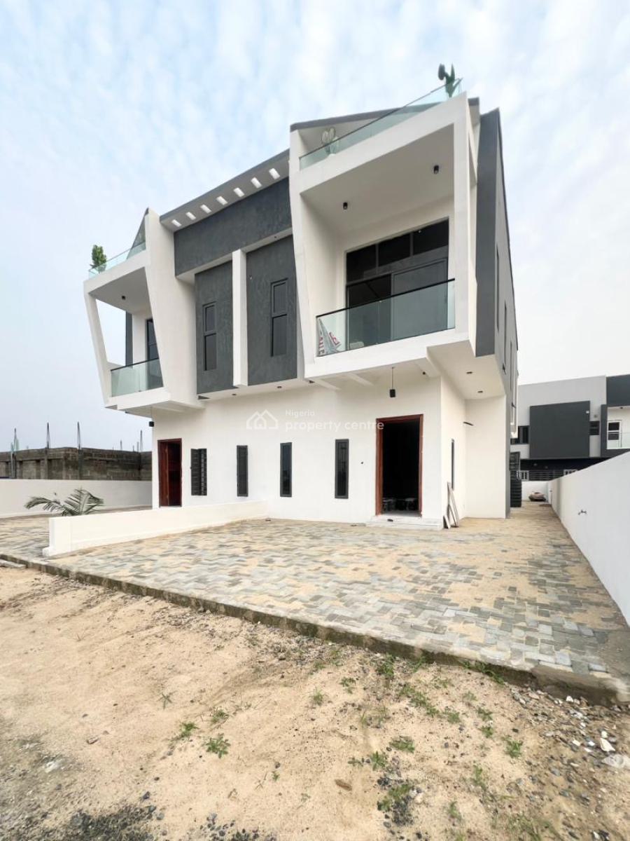 Spaciously Built Brand New 3 Bedroom Semi Detached Duplex with Bq, Abraham Adesanya, Ajah, Lagos, Semi-detached Duplex for Sale