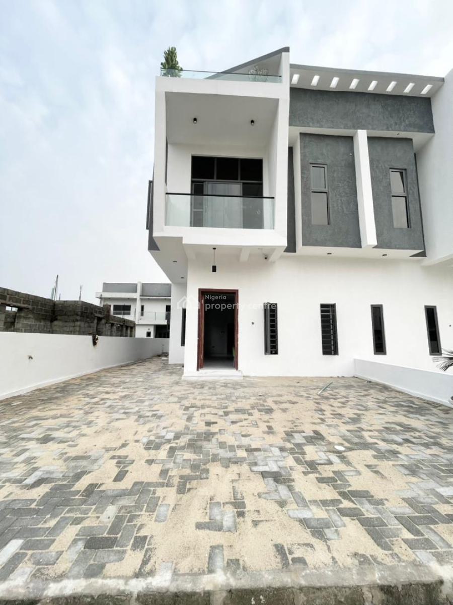 Spaciously Built Brand New 3 Bedroom Semi Detached Duplex with Bq, Abraham Adesanya, Ajah, Lagos, Semi-detached Duplex for Sale