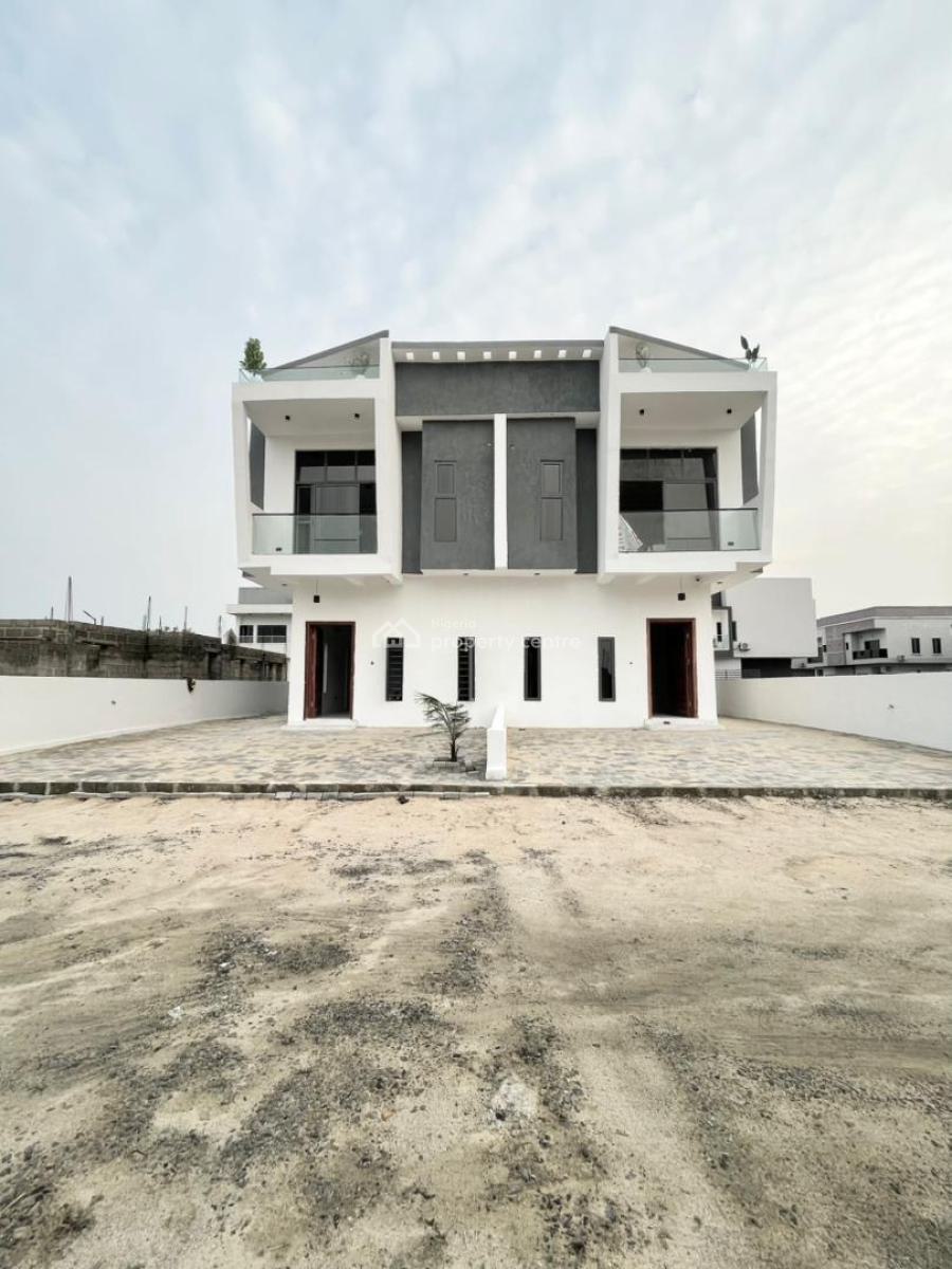Spaciously Built Brand New 3 Bedroom Semi Detached Duplex with Bq, Abraham Adesanya, Ajah, Lagos, Semi-detached Duplex for Sale
