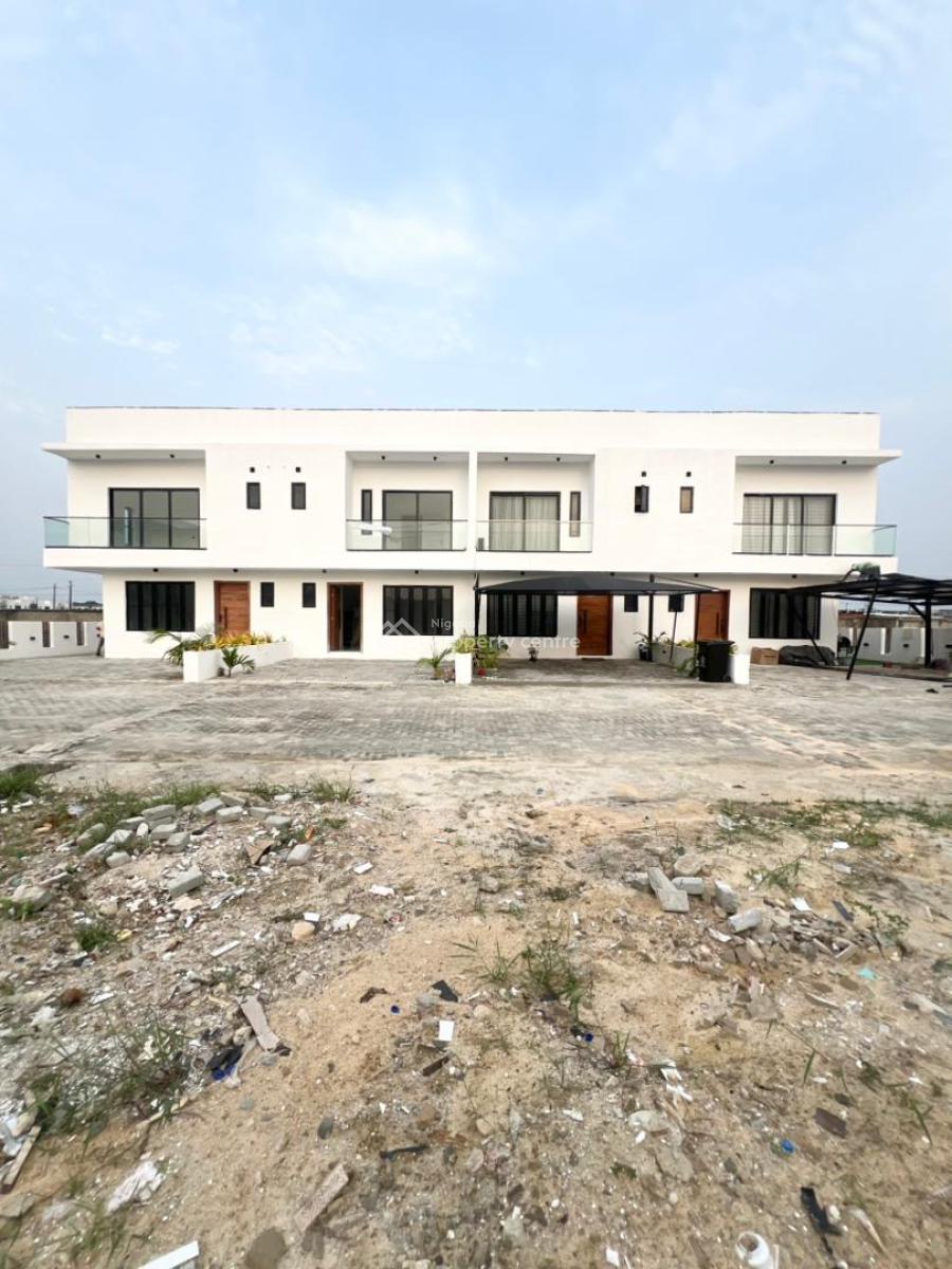 Brand New 3 Bedroom Terrace Duplex Self Compound with Bq, Abraham Adesanya, Ajah, Lagos, Terraced Duplex for Sale