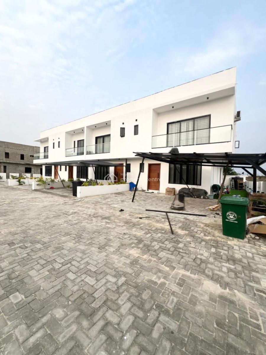 Brand New 3 Bedroom Terrace Duplex Self Compound with Bq, Abraham Adesanya, Ajah, Lagos, Terraced Duplex for Sale