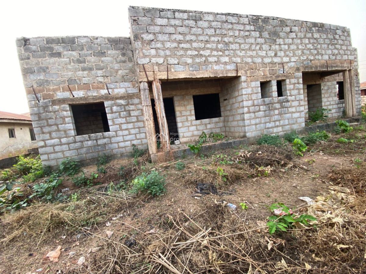 Uncompleted 3-bedroom Apartments 	-	2 Units of 2-bedroom Apartments (a, Adetokun, Ologuneru., Ibadan, Oyo, House for Sale