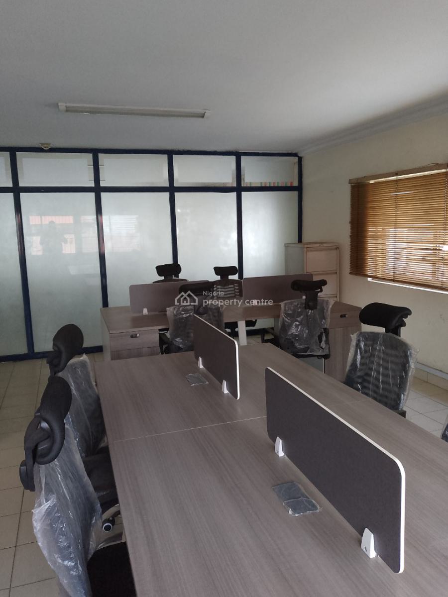 Fully Furnished and Serviced Office Space, Awushe Estate, Opebi, Ikeja, Lagos, Office Space for Rent