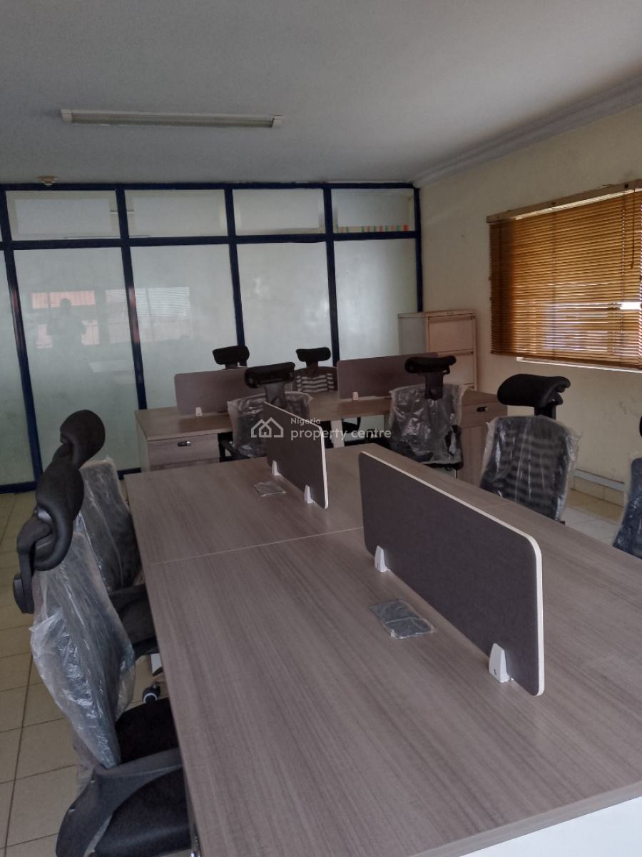 Fully Furnished and Serviced Office Space, Awushe Estate, Opebi, Ikeja, Lagos, Office Space for Rent