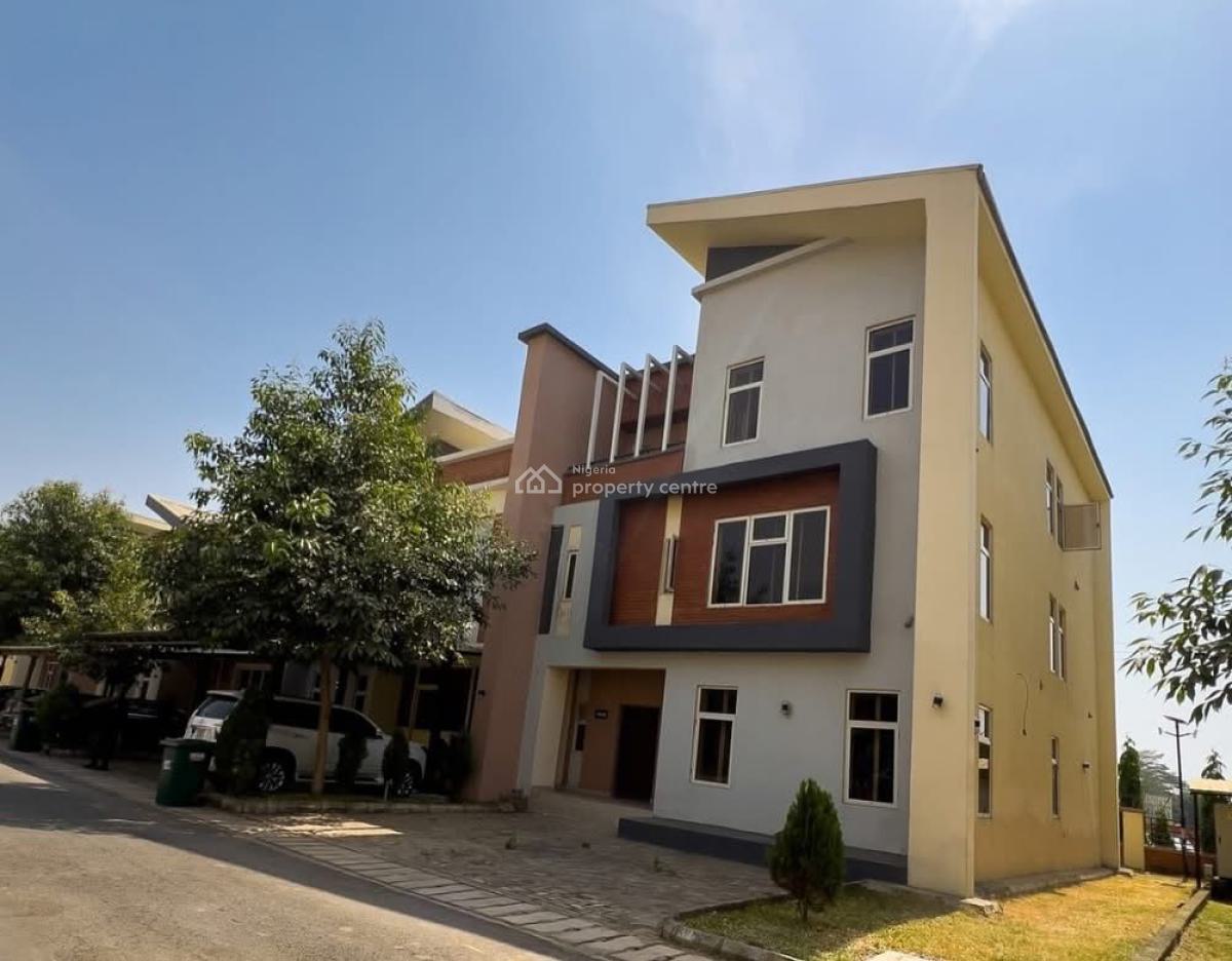 Newly Built & Tastefully Finished 5 Bedrooms Terrace Duplex with a Bq, News Engineering Axis, Dawaki, Gwarinpa, Abuja, Terraced Duplex for Rent