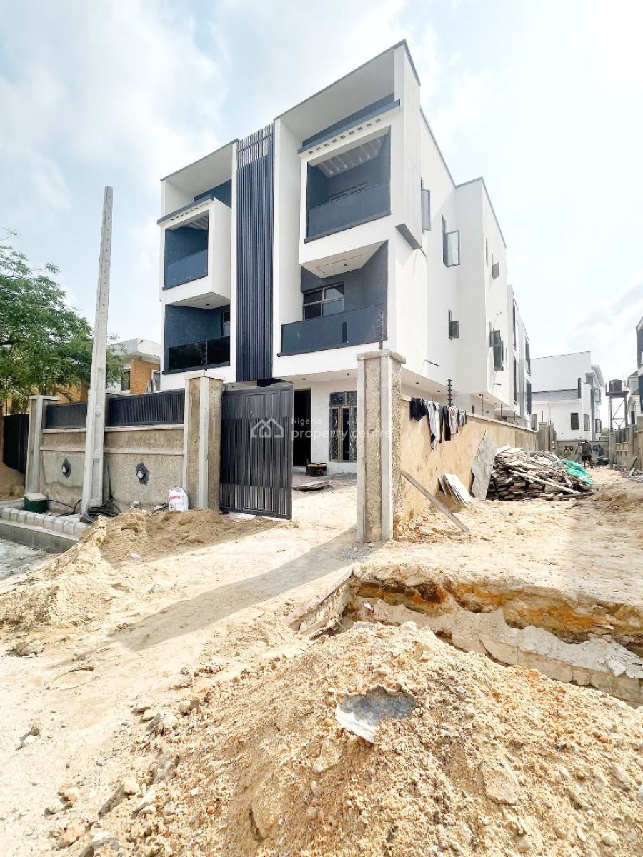 a Newly Built Spacious 4 Bedroom Semi Detached Duplex with Bq, Ikeja, Lagos, Semi-detached Duplex for Sale