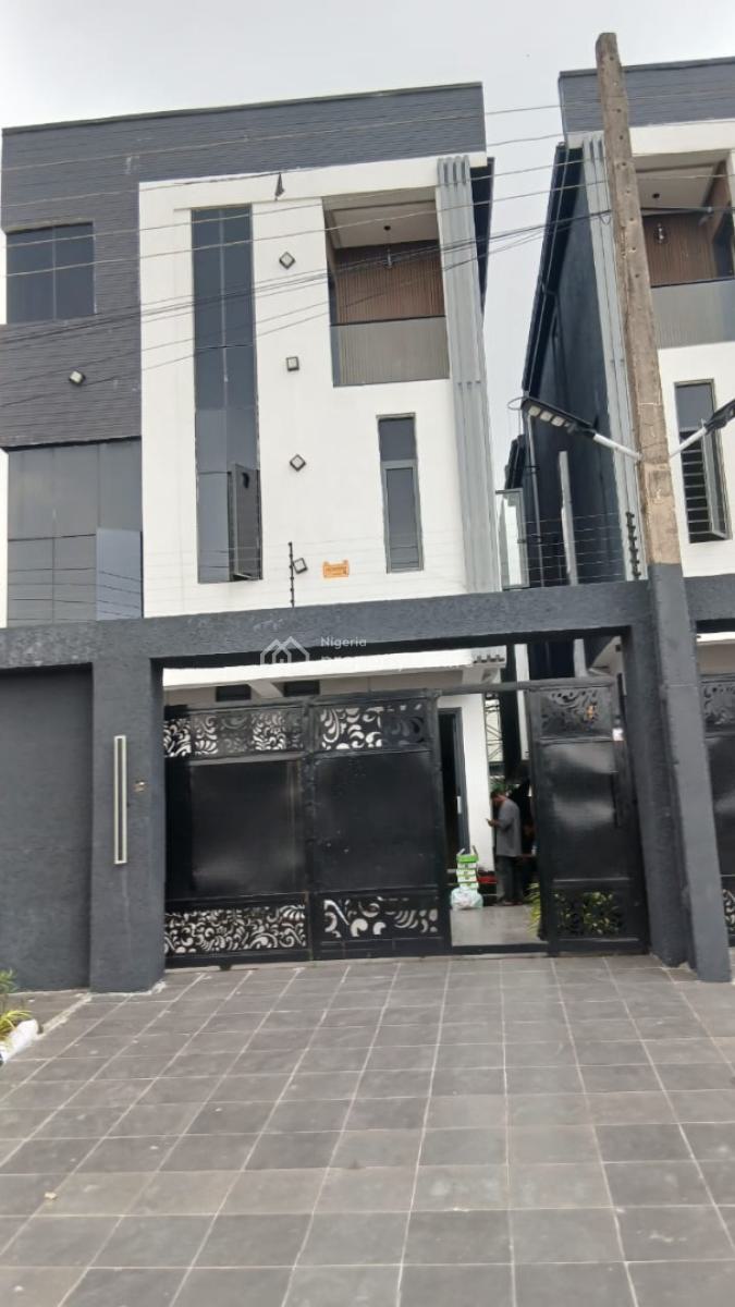 Luxury Newly Built 5 Bedroom Fully Detached House with Bq, Lekki Phase 1, Lekki, Lagos, Detached Duplex for Rent
