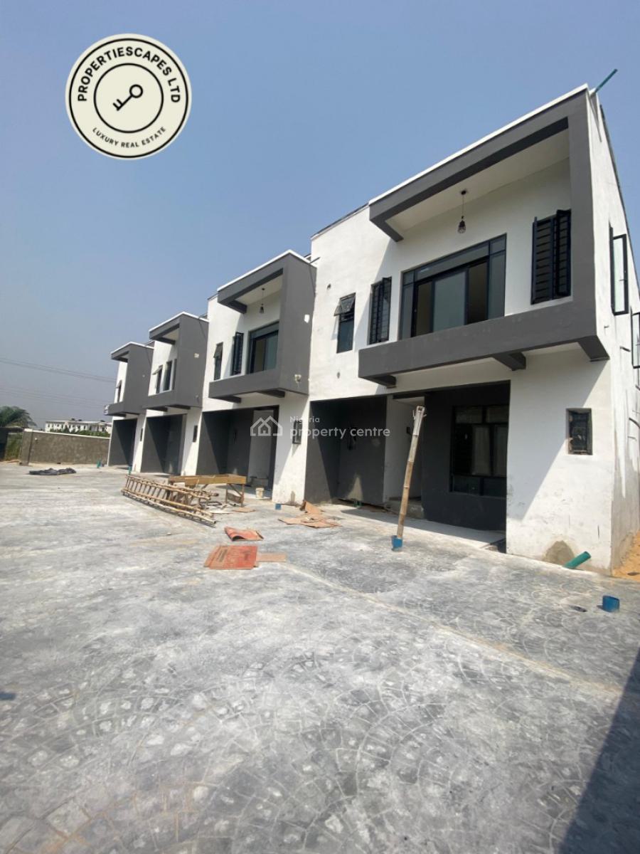 Tastefully Built 4 Bedroom Terrace with Bq, Lekki, Lagos, Terraced Duplex for Sale