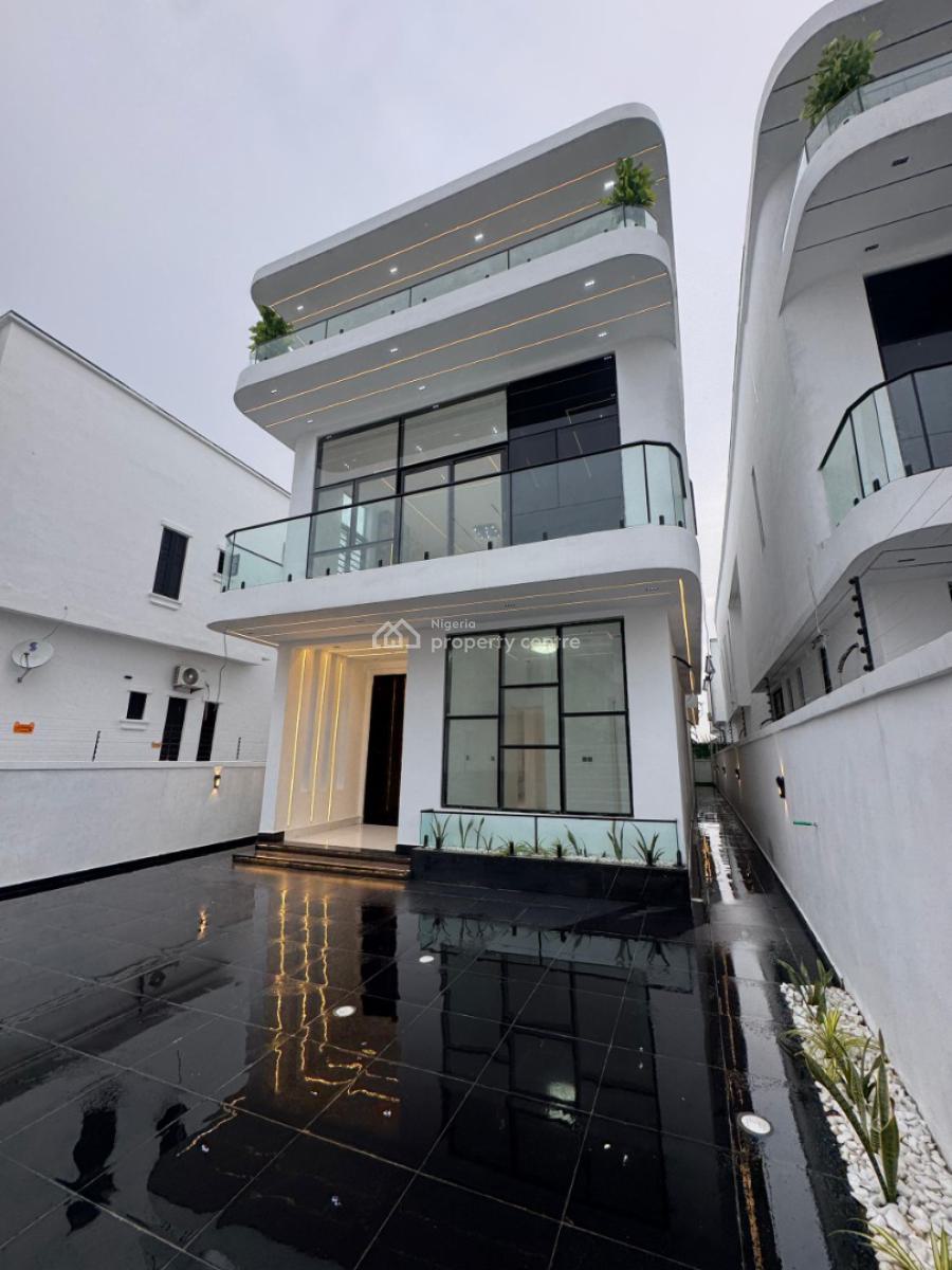 Aesthetically Pleasing 5 Bedroom Detached Duplex with Swimming Pool,bq, Chevron Toll Gate, Orchid Road, Lekki, Lagos, Detached Duplex for Sale