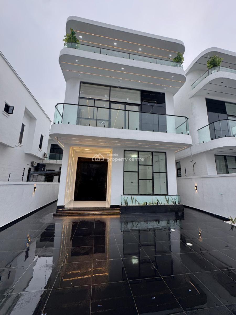 Aesthetically Pleasing 5 Bedroom Detached Duplex with Swimming Pool,bq, Chevron Toll Gate, Orchid Road, Lekki, Lagos, Detached Duplex for Sale
