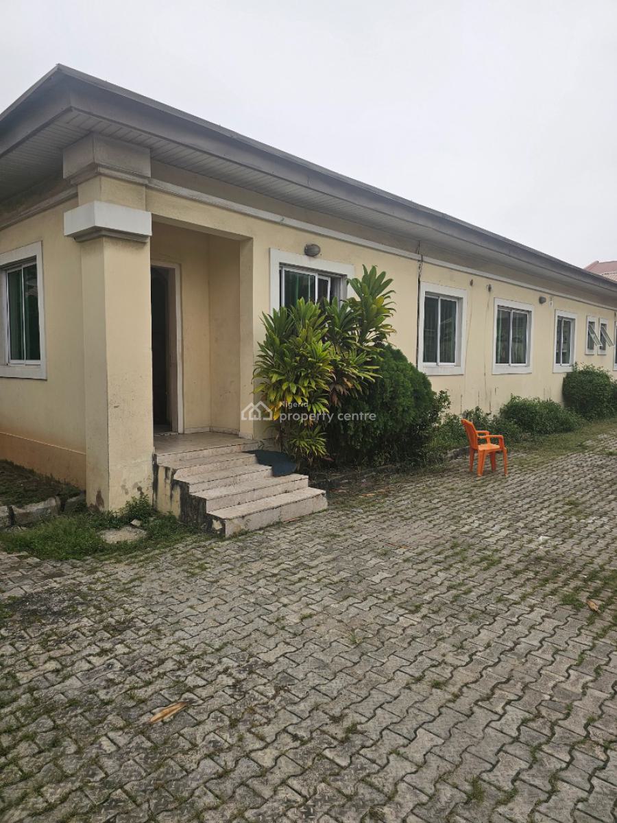 Fully Detached 4-bedroom Bungalow with 2-bedroom Bq, Off Admiralty Road, Lekki Phase 1, Lekki, Lagos, Commercial Property for Rent