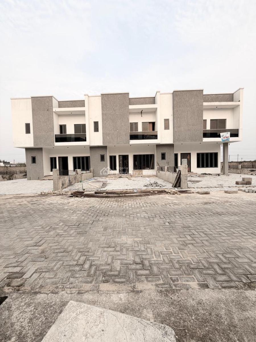 Brand New 4 Bedroom Terrace Duplex Self Compound, Abraham Adesanya, Ajah, Lagos, Terraced Duplex for Sale