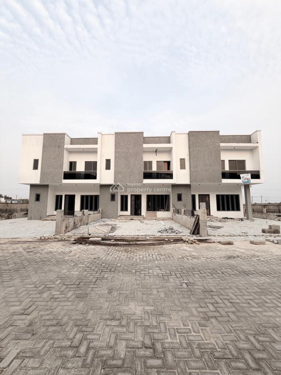 Brand New 4 Bedroom Terrace Duplex Self Compound, Abraham Adesanya, Ajah, Lagos, Terraced Duplex for Sale