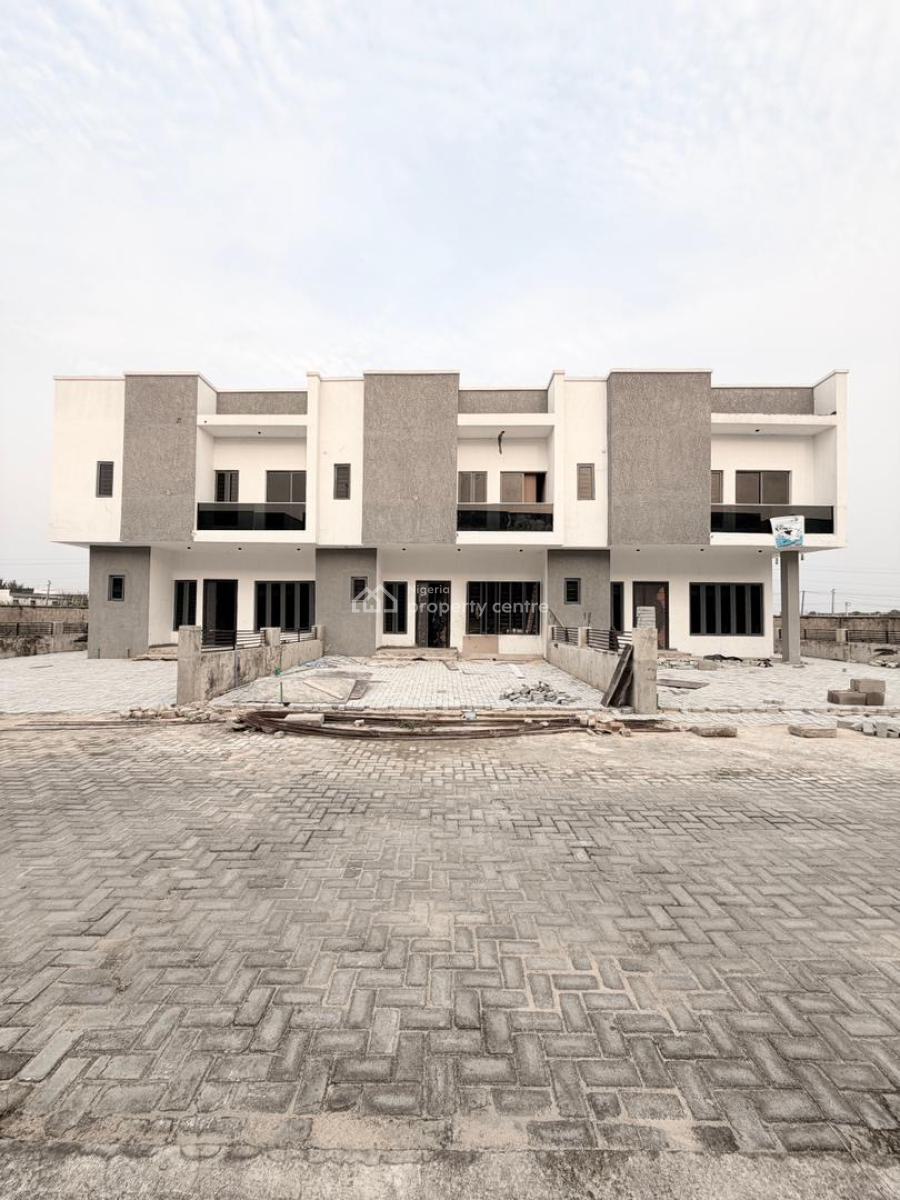 Brand New 4 Bedroom Terrace Duplex Self Compound, Abraham Adesanya, Ajah, Lagos, Terraced Duplex for Sale
