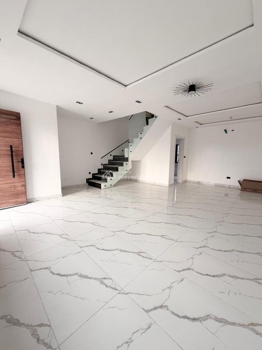 Brand New 4 Bedroom Terrace Duplex Self Compound, Abraham Adesanya, Ajah, Lagos, Terraced Duplex for Sale