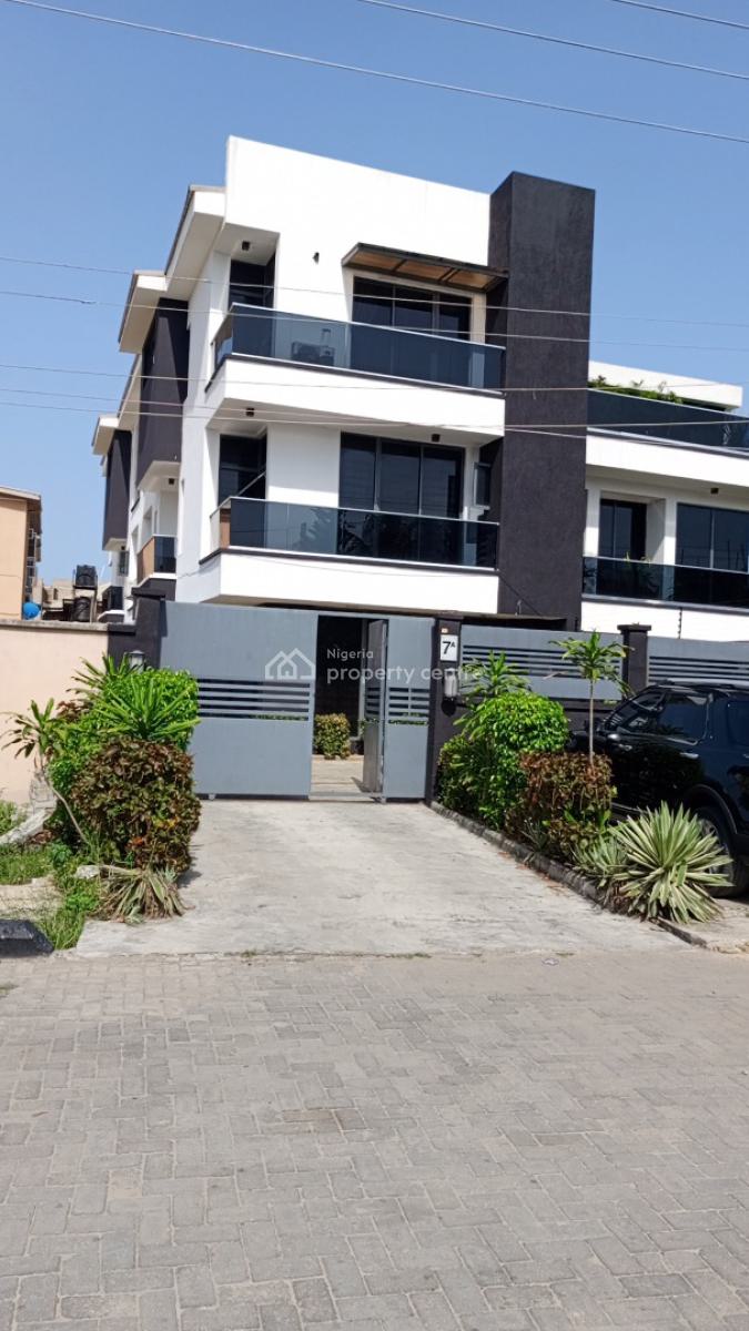 Luxury 4 Bedroom Semi Detached Duplex, Kensington Oribabor, Alpha Beach, Atlantic View Estate, Igbo Efon, Lekki, Lagos, Semi-detached Duplex for Rent